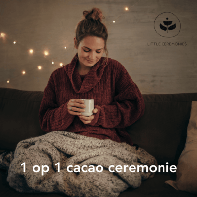 1 op 1 cacao ceremonie
